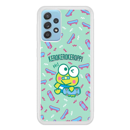 Keroppi Skater Mode Samsung Galaxy A72 Case-Oxvistore