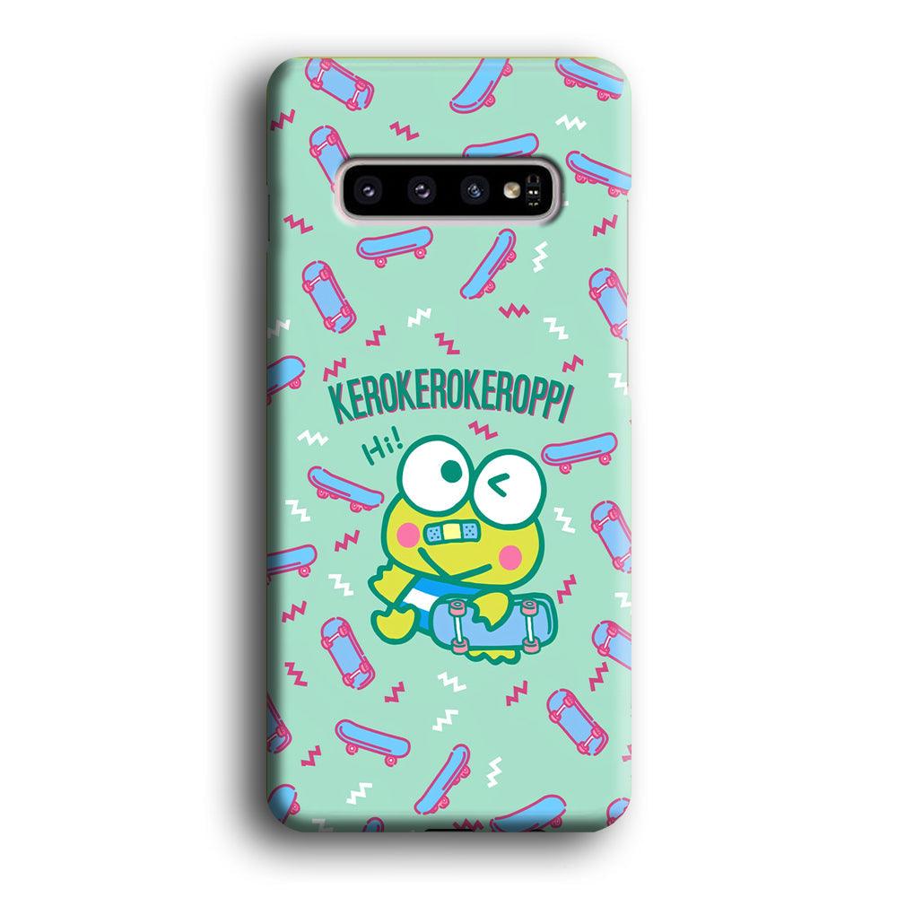 Keroppi Skater Mode Samsung Galaxy S10 Plus Case-Oxvistore