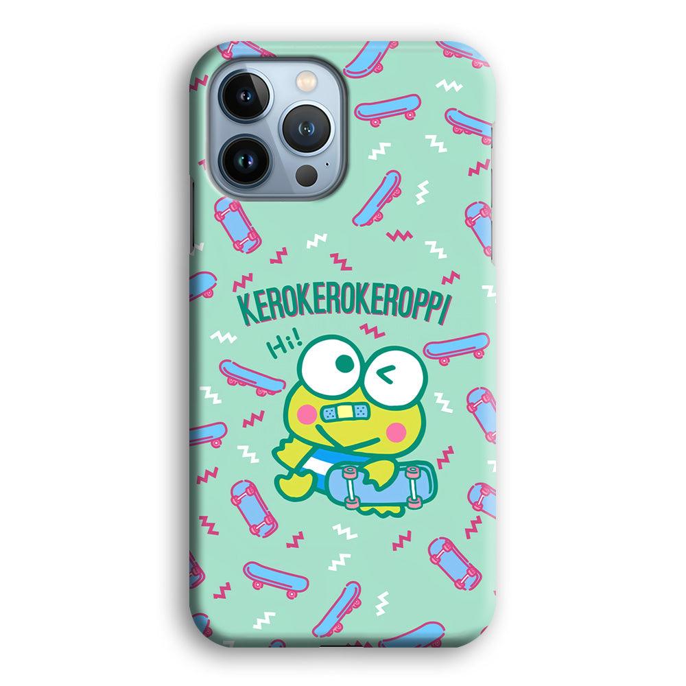 Keroppi Skater Mode iPhone 14 Pro Max Case-Oxvistore