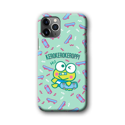 Keroppi Skater Mode iPhone 11 Pro Case-Oxvistore