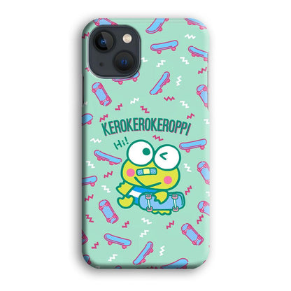 Keroppi Skater Mode iPhone 13 Case-Oxvistore