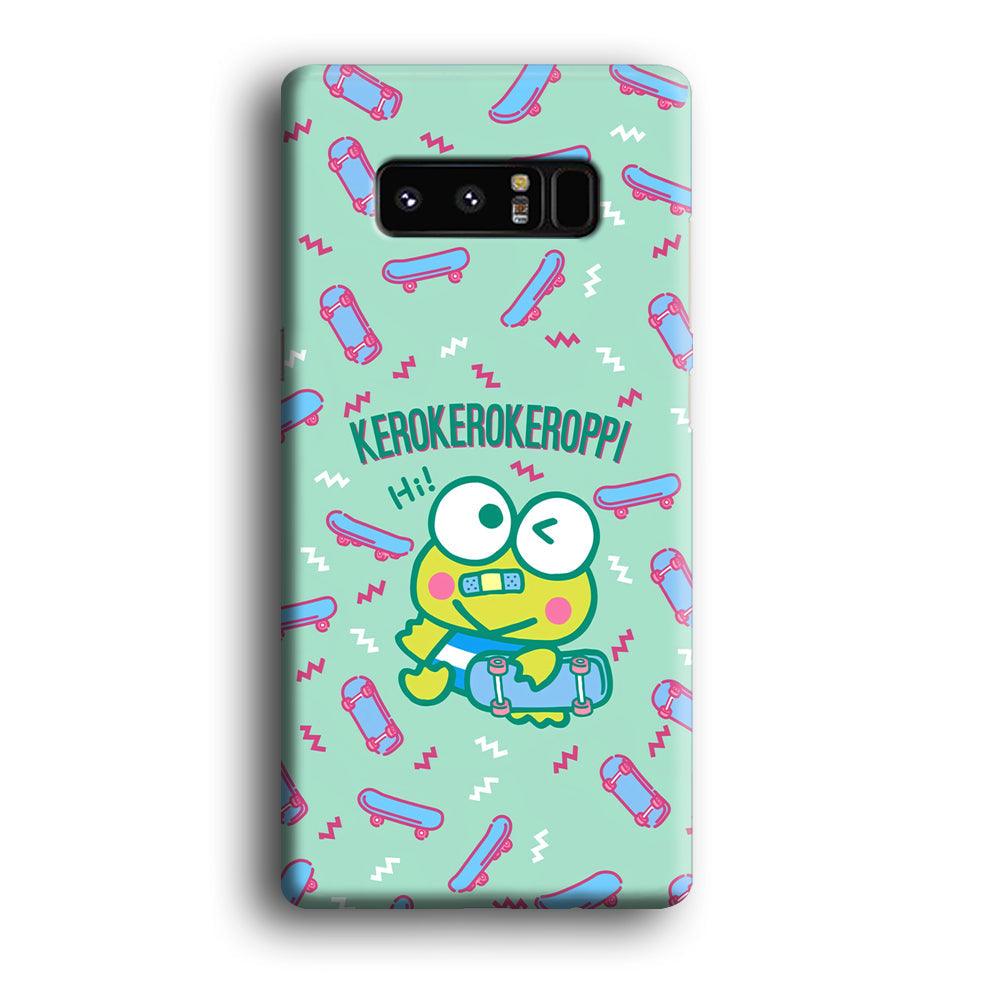 Keroppi Skater Mode Samsung Galaxy Note 8 Case-Oxvistore