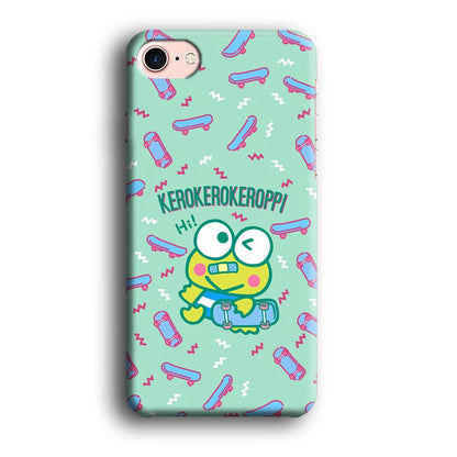 Keroppi Skater Mode iPhone 8 Case-Oxvistore