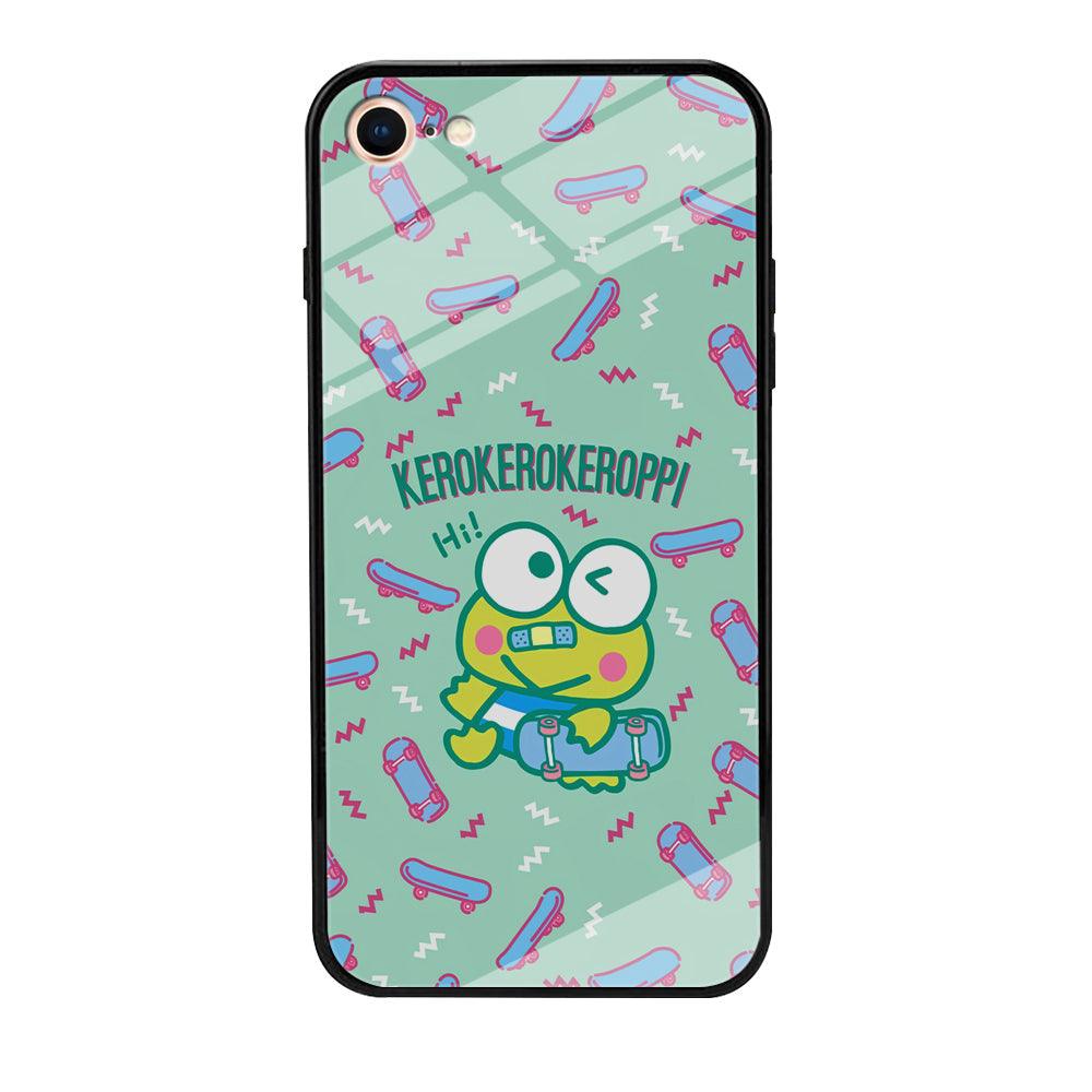 Keroppi Skater Mode iPhone 8 Case-Oxvistore