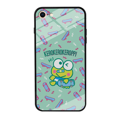 Keroppi Skater Mode iPhone 8 Case-Oxvistore