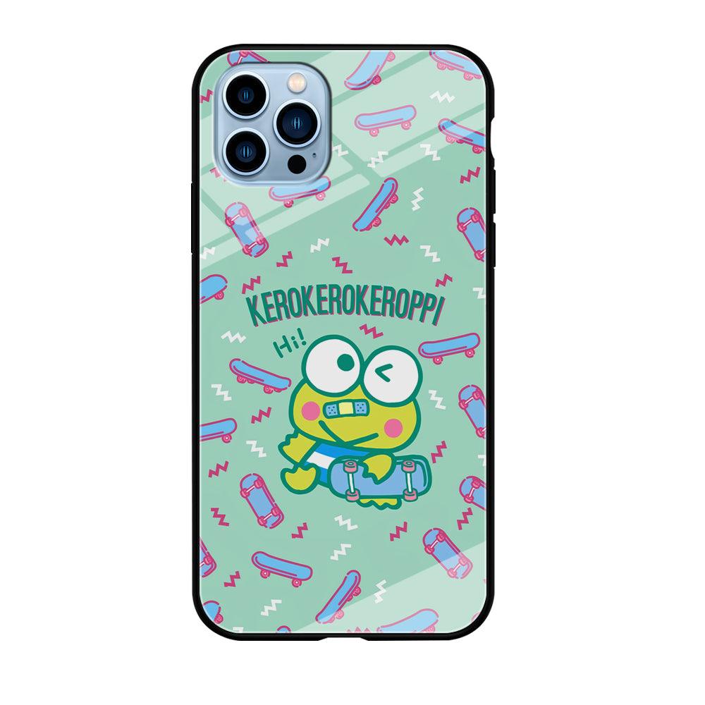 Keroppi Skater Mode iPhone 12 Pro Case-Oxvistore