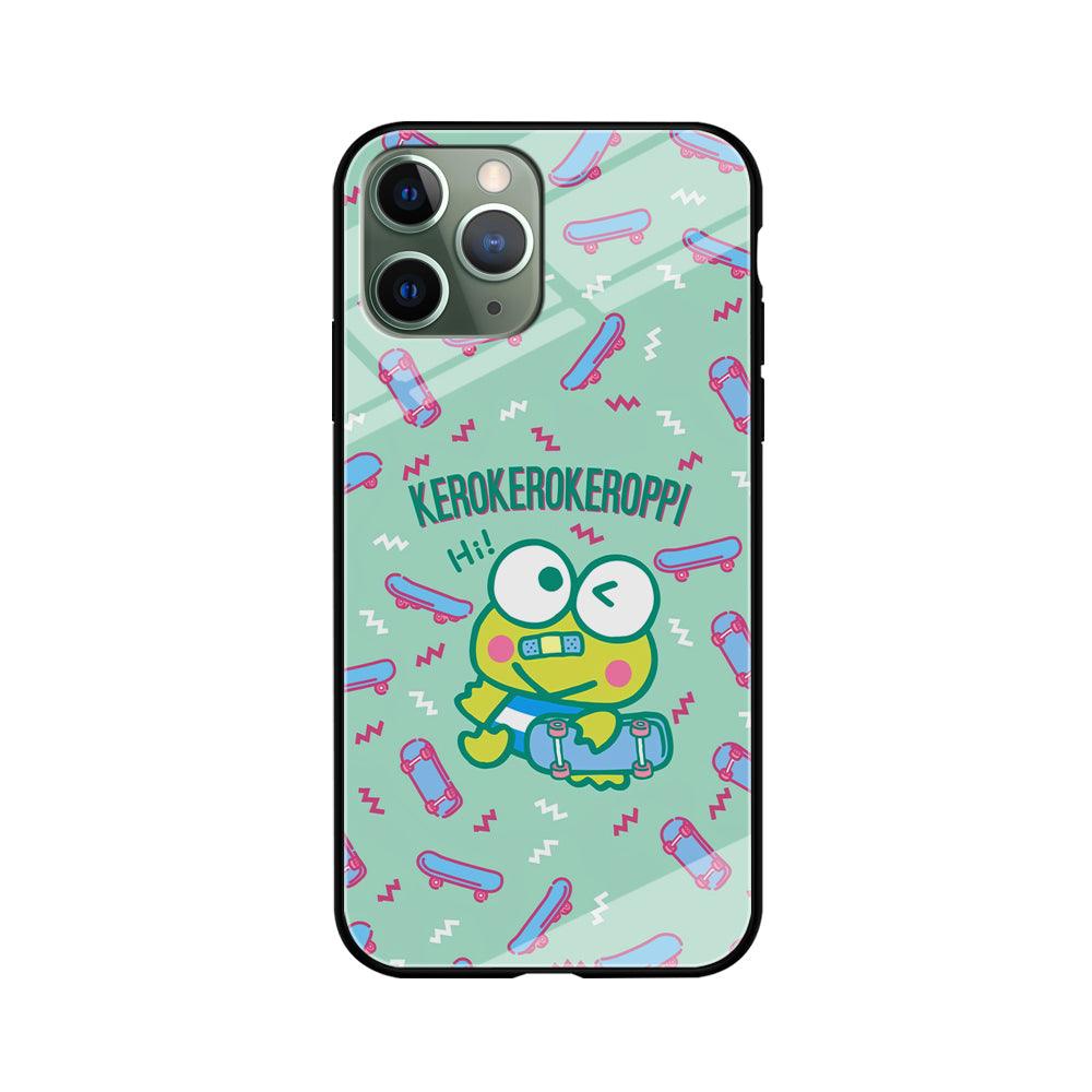 Keroppi Skater Mode iPhone 11 Pro Case-Oxvistore