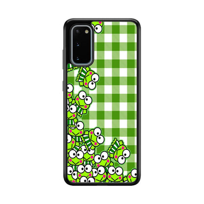 Keroppi Stickers Drop Samsung Galaxy S20 Case-Oxvistore