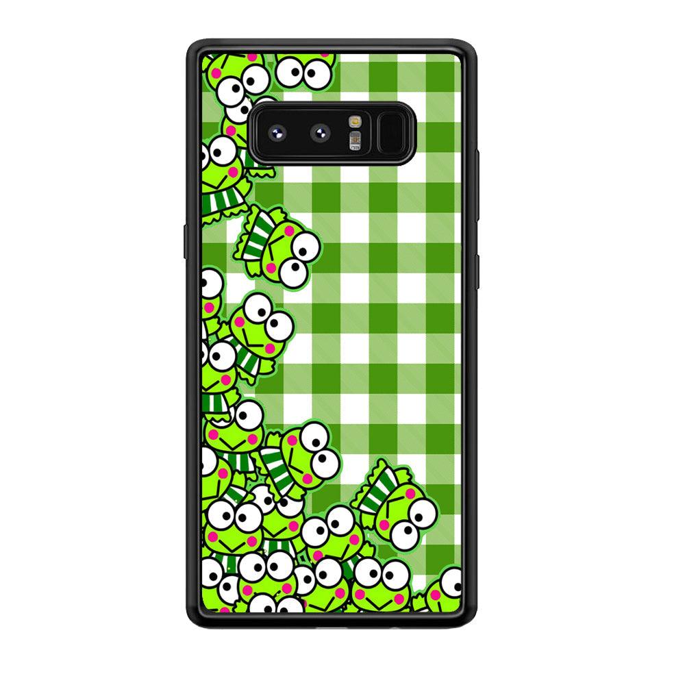 Keroppi Stickers Drop Samsung Galaxy Note 8 Case-Oxvistore