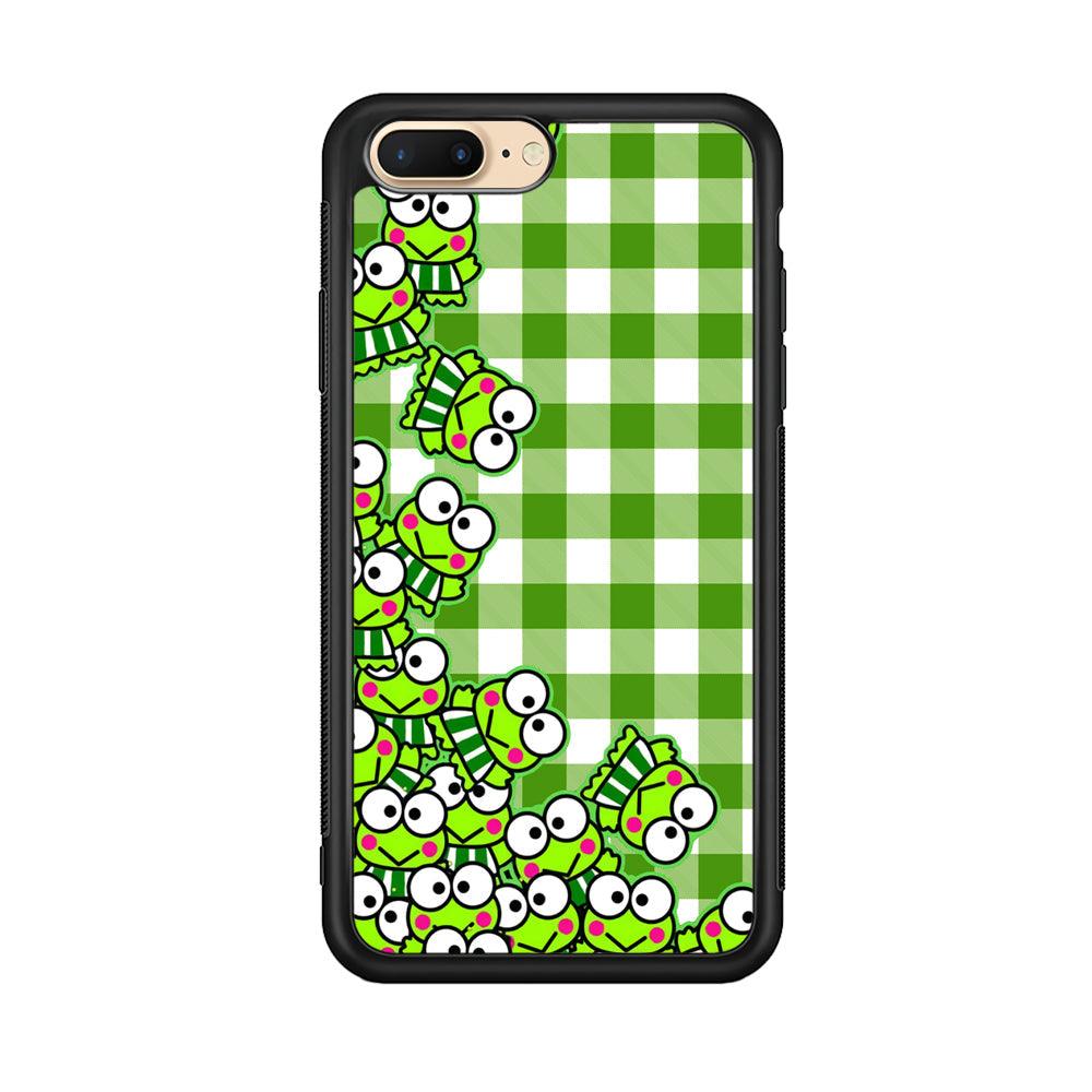 Keroppi Stickers Drop iPhone 7 Plus Case-Oxvistore