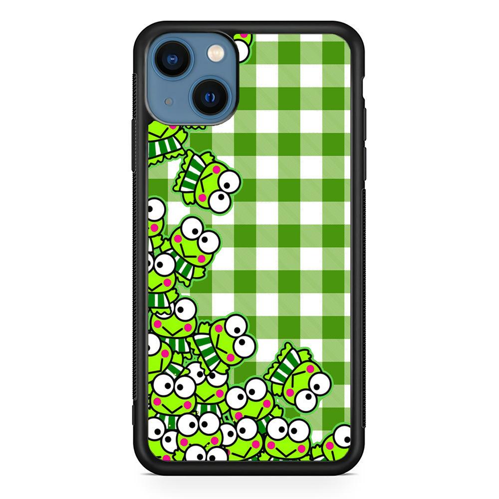 Keroppi Stickers Drop iPhone 13 Case-Oxvistore