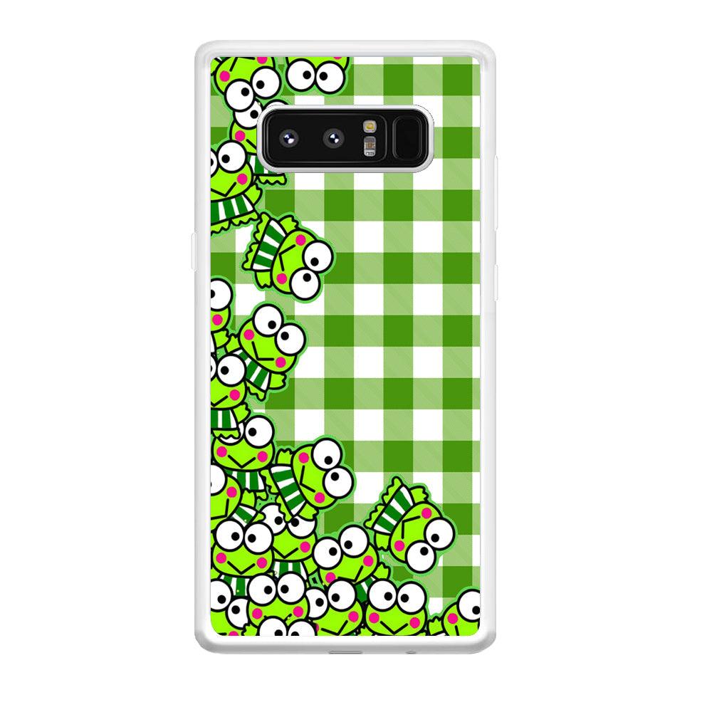 Keroppi Stickers Drop Samsung Galaxy Note 8 Case-Oxvistore