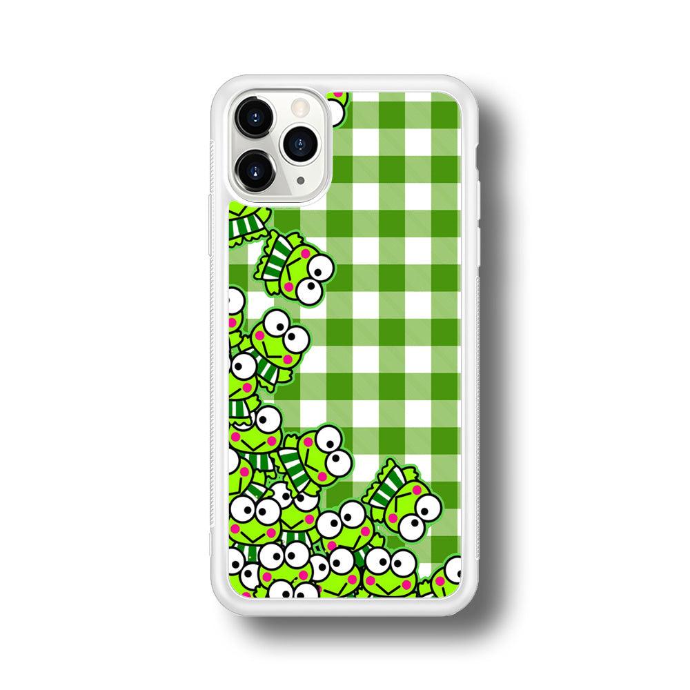 Keroppi Stickers Drop iPhone 11 Pro Case-Oxvistore