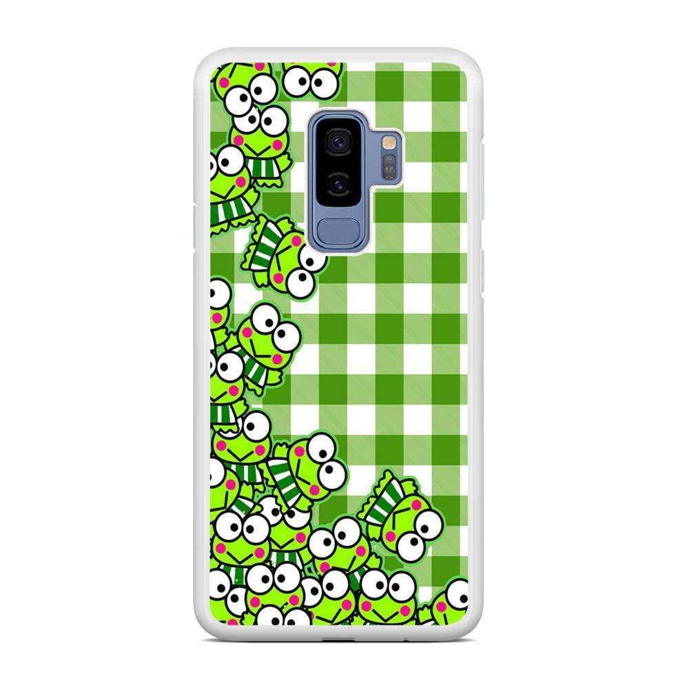 Keroppi Stickers Drop Samsung Galaxy S9 Plus Case-Oxvistore