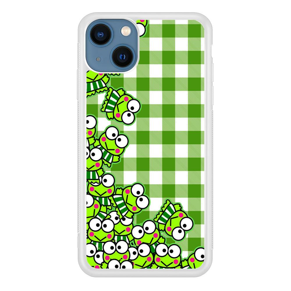 Keroppi Stickers Drop iPhone 15 Plus Case-Oxvistore