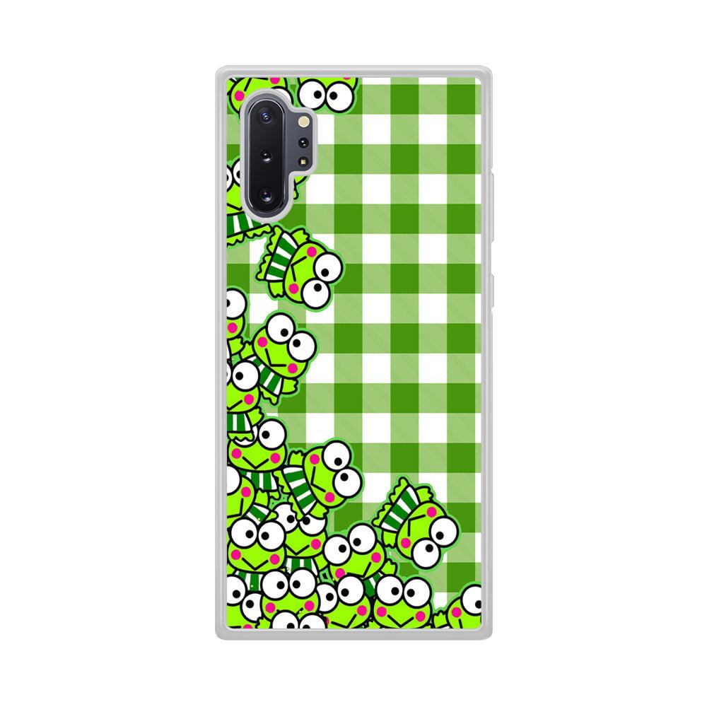 Keroppi Stickers Drop Samsung Galaxy Note 10 Plus Case-Oxvistore