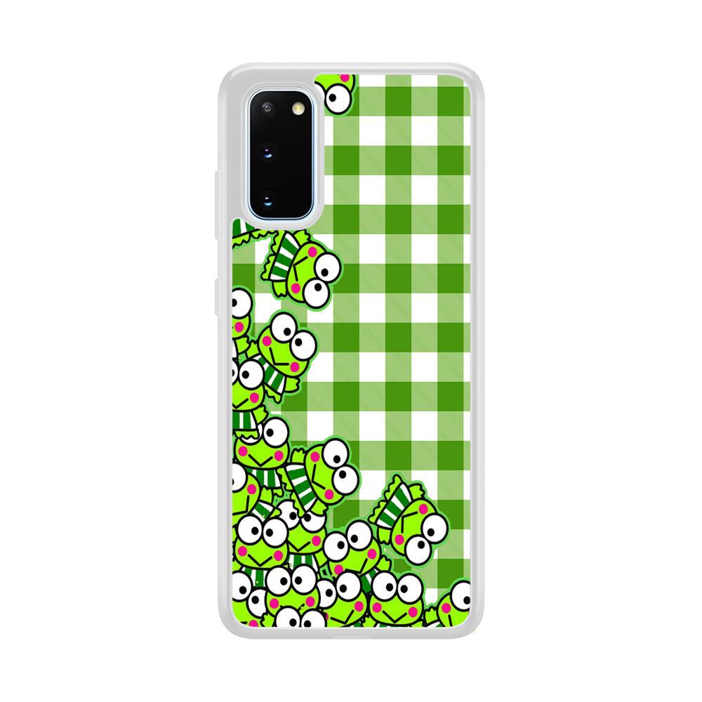 Keroppi Stickers Drop Samsung Galaxy S20 Case-Oxvistore