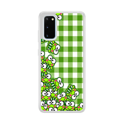 Keroppi Stickers Drop Samsung Galaxy S20 Case-Oxvistore