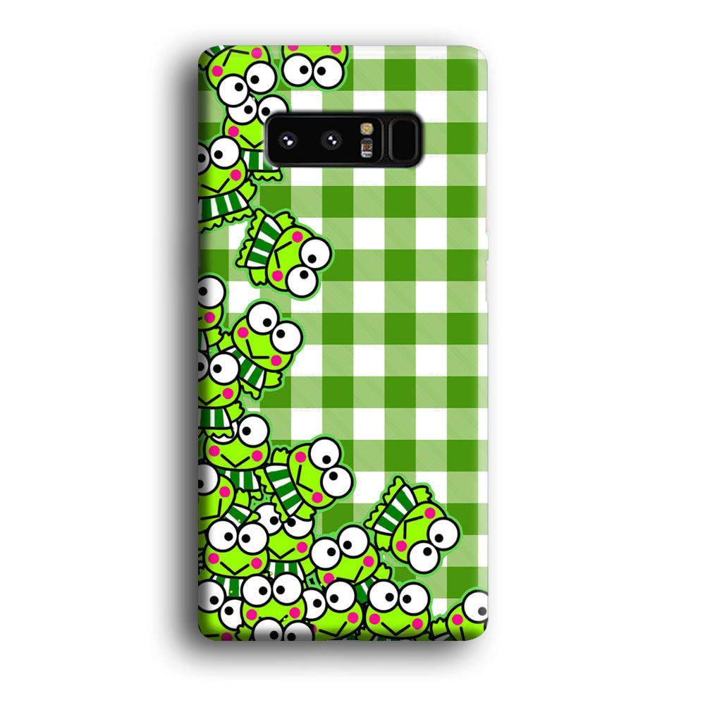 Keroppi Stickers Drop Samsung Galaxy Note 8 Case-Oxvistore