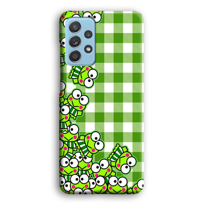 Keroppi Stickers Drop Samsung Galaxy A52 Case-Oxvistore