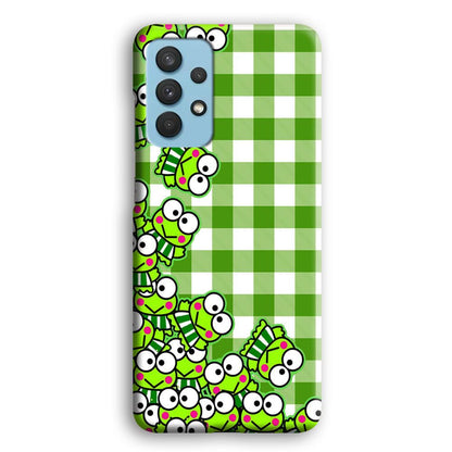 Keroppi Stickers Drop Samsung Galaxy A32 Case-Oxvistore