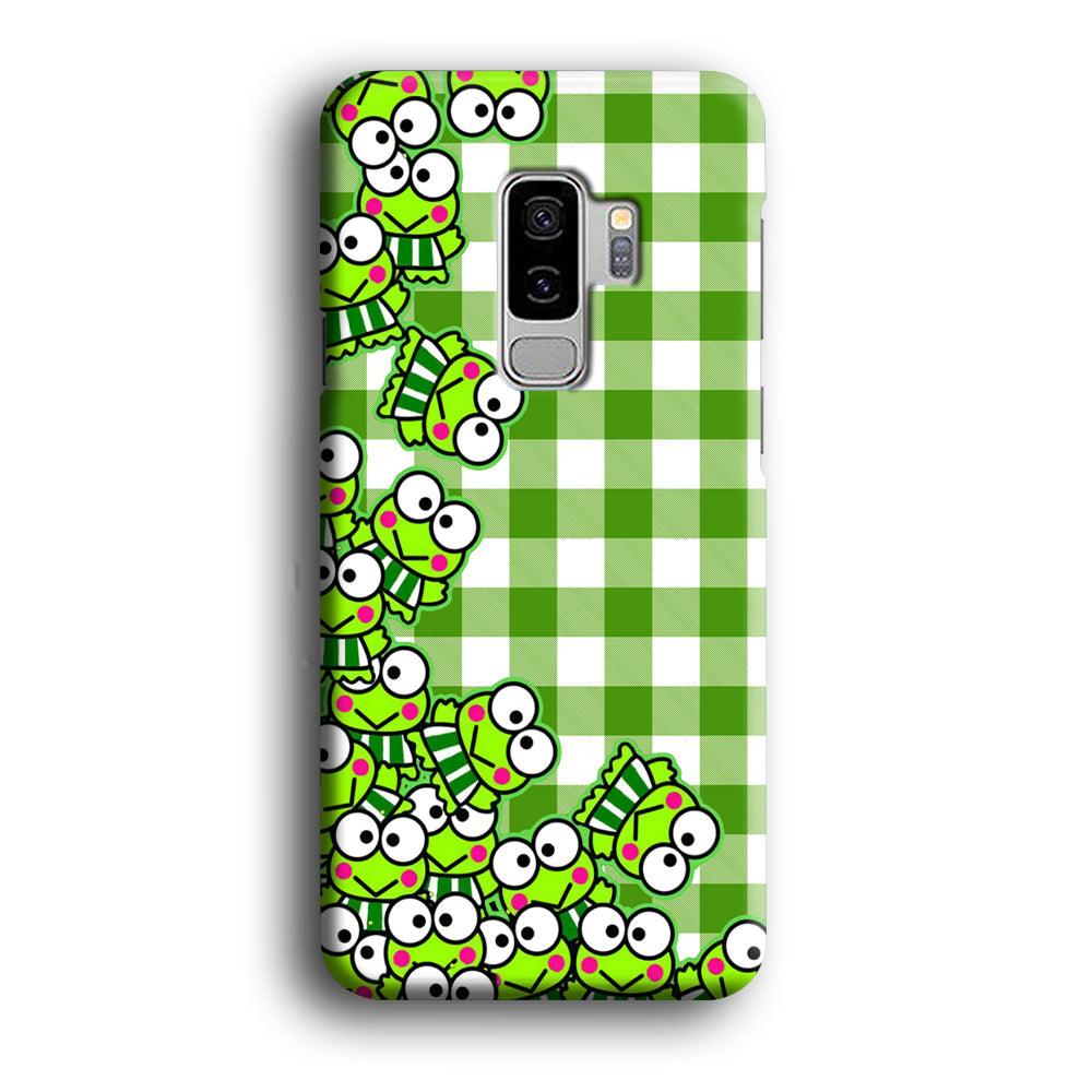 Keroppi Stickers Drop Samsung Galaxy S9 Plus Case-Oxvistore