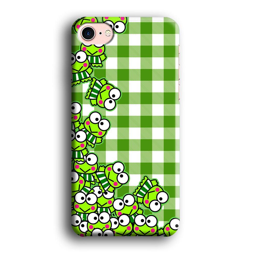 Keroppi Stickers Drop iPhone 8 Case-Oxvistore