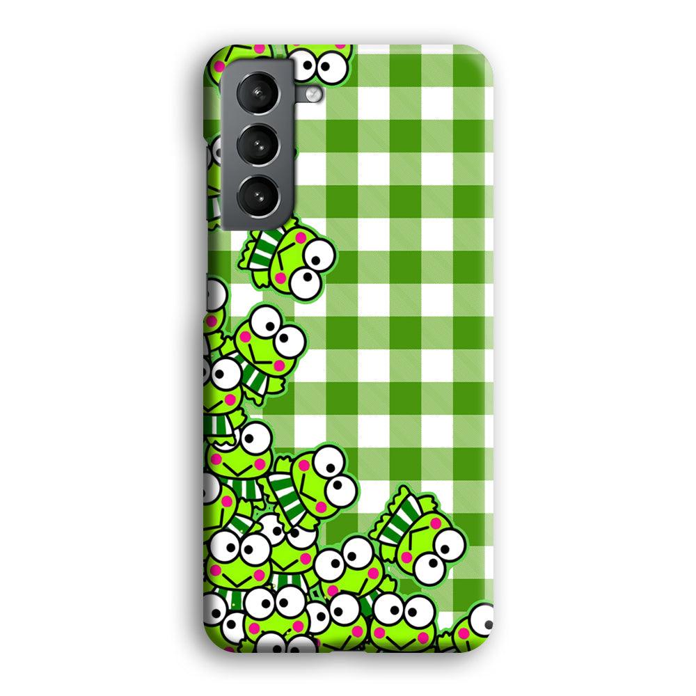 Keroppi Stickers Drop Samsung Galaxy S21 Plus Case-Oxvistore