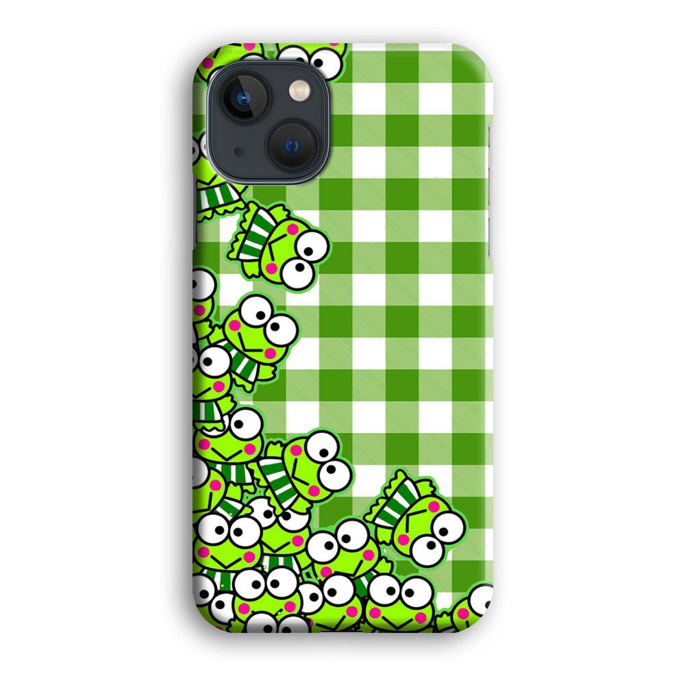 Keroppi Stickers Drop iPhone 15 Plus Case-Oxvistore