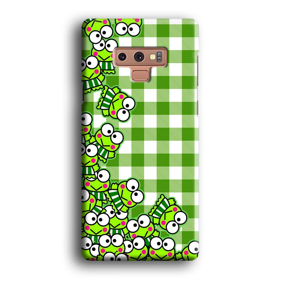 Keroppi Stickers Drop Samsung Galaxy Note 9 Case-Oxvistore