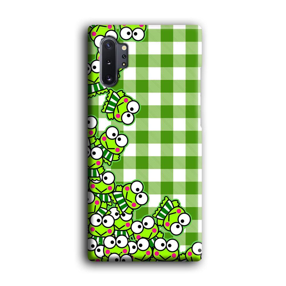 Keroppi Stickers Drop Samsung Galaxy Note 10 Plus Case-Oxvistore