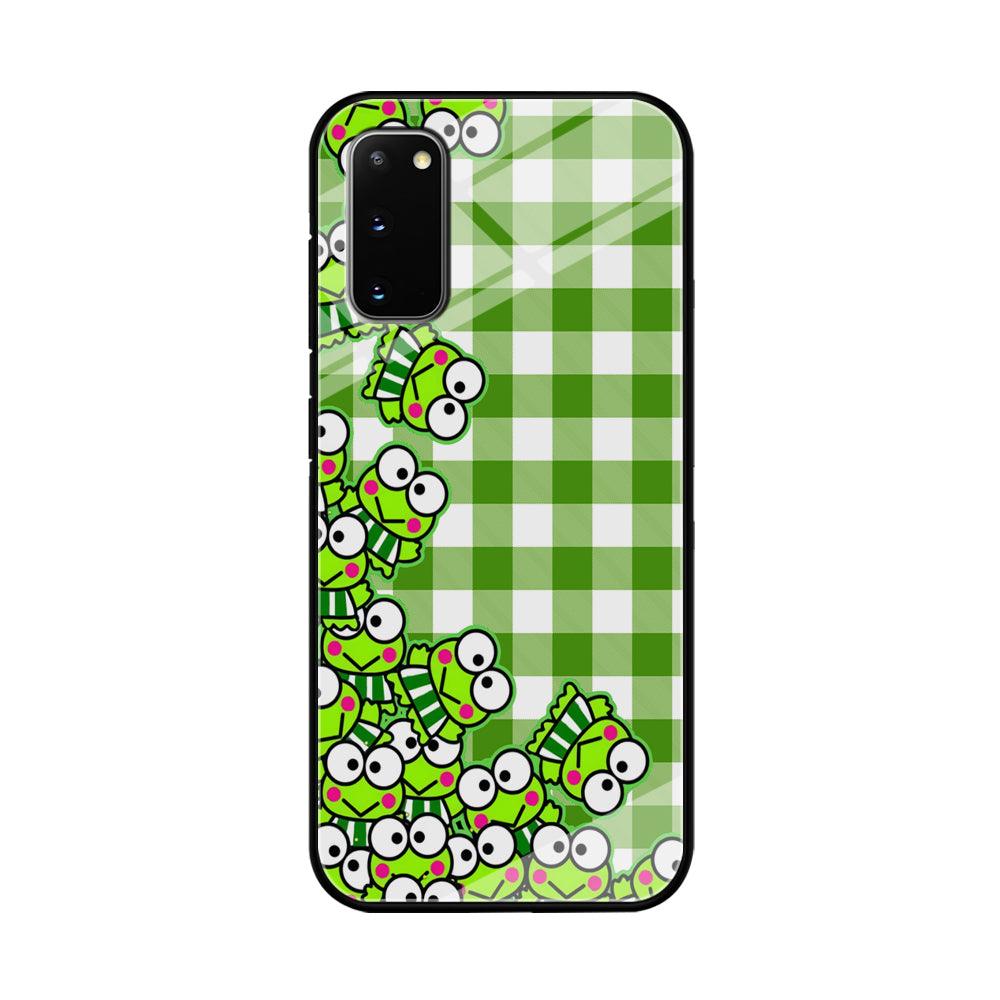 Keroppi Stickers Drop Samsung Galaxy S20 Case-Oxvistore