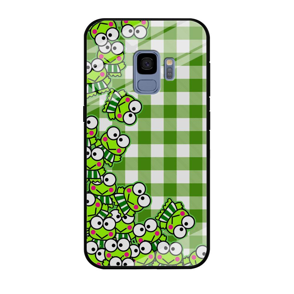 Keroppi Stickers Drop Samsung Galaxy S9 Case-Oxvistore