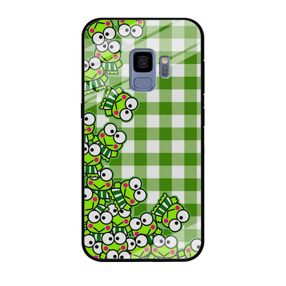 Keroppi Stickers Drop Samsung Galaxy S9 Case-Oxvistore