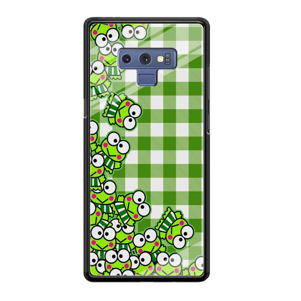 Keroppi Stickers Drop Samsung Galaxy Note 9 Case-Oxvistore