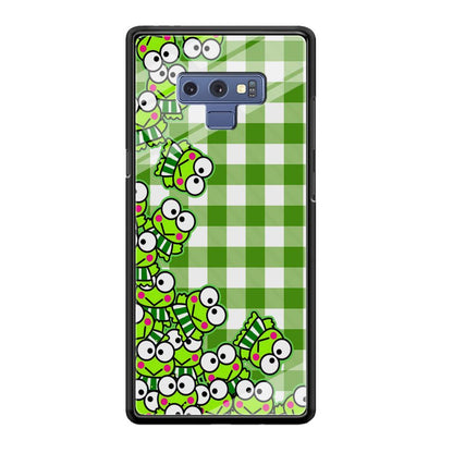 Keroppi Stickers Drop Samsung Galaxy Note 9 Case-Oxvistore