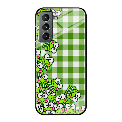 Keroppi Stickers Drop Samsung Galaxy S21 Case-Oxvistore