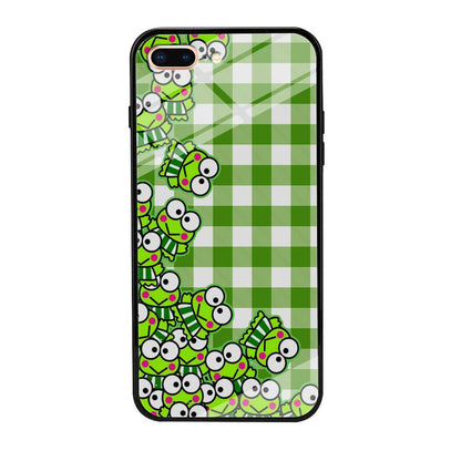 Keroppi Stickers Drop iPhone 8 Plus Case-Oxvistore