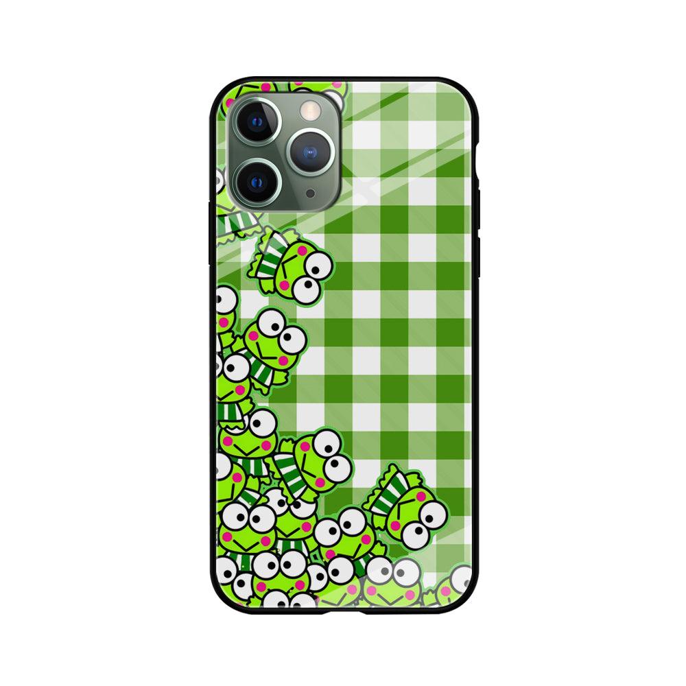 Keroppi Stickers Drop iPhone 11 Pro Case-Oxvistore