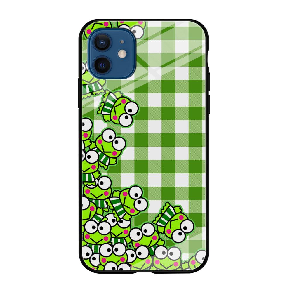 Keroppi Stickers Drop iPhone 12 Case-Oxvistore