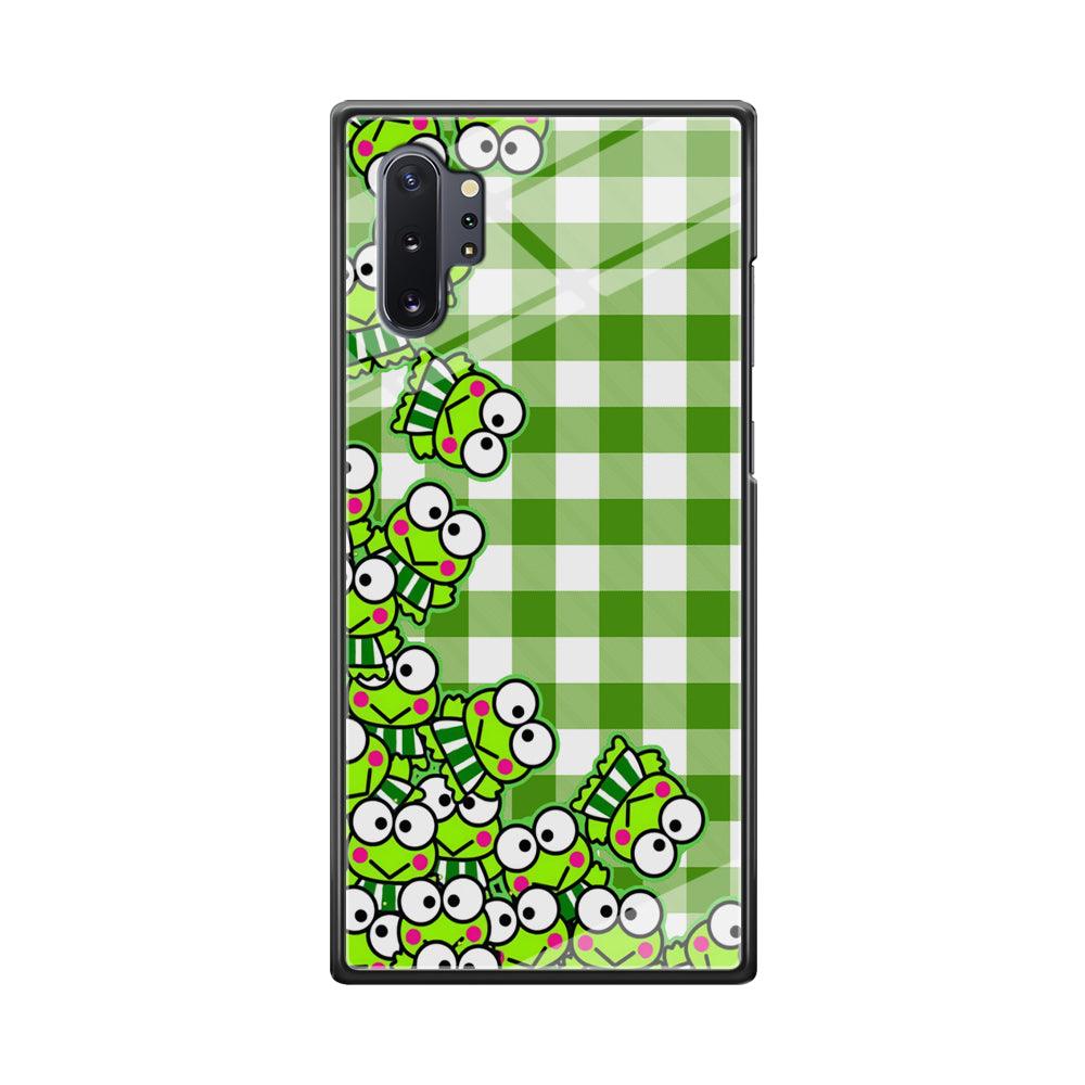 Keroppi Stickers Drop Samsung Galaxy Note 10 Plus Case-Oxvistore