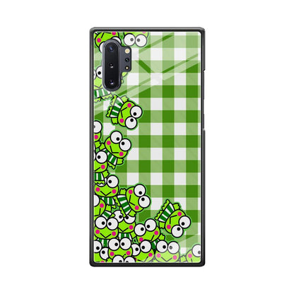 Keroppi Stickers Drop Samsung Galaxy Note 10 Plus Case-Oxvistore