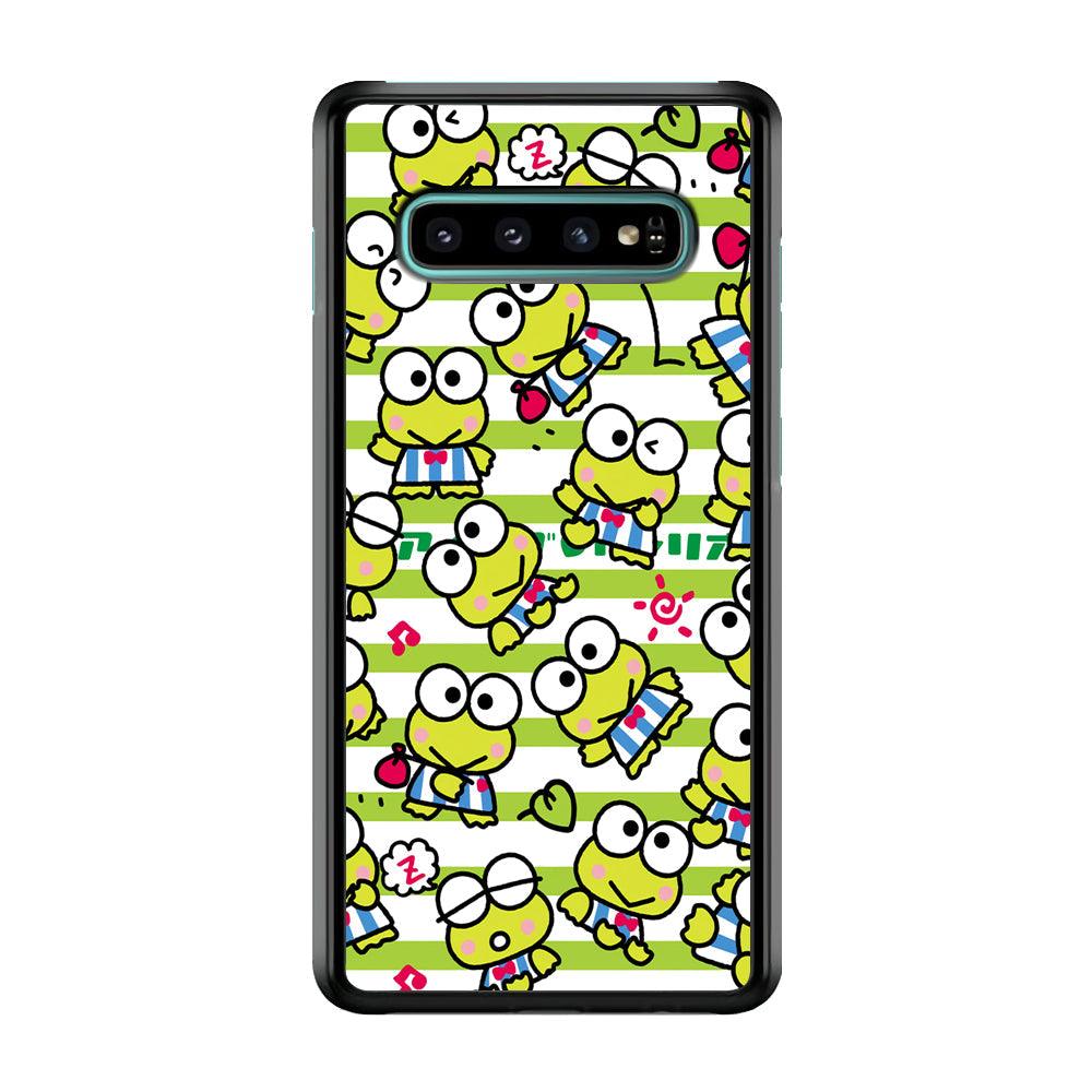 Keroppi Want to Vacation Samsung Galaxy S10 Plus Case-Oxvistore