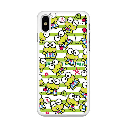 Keroppi Want to Vacation iPhone X Case-Oxvistore