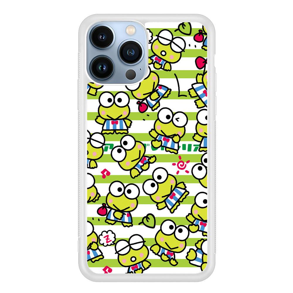 Keroppi Want to Vacation iPhone 15 Pro Max Case-Oxvistore