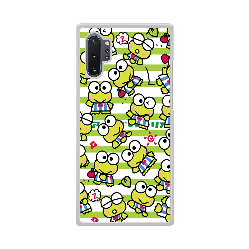 Keroppi Want to Vacation Samsung Galaxy Note 10 Plus Case-Oxvistore