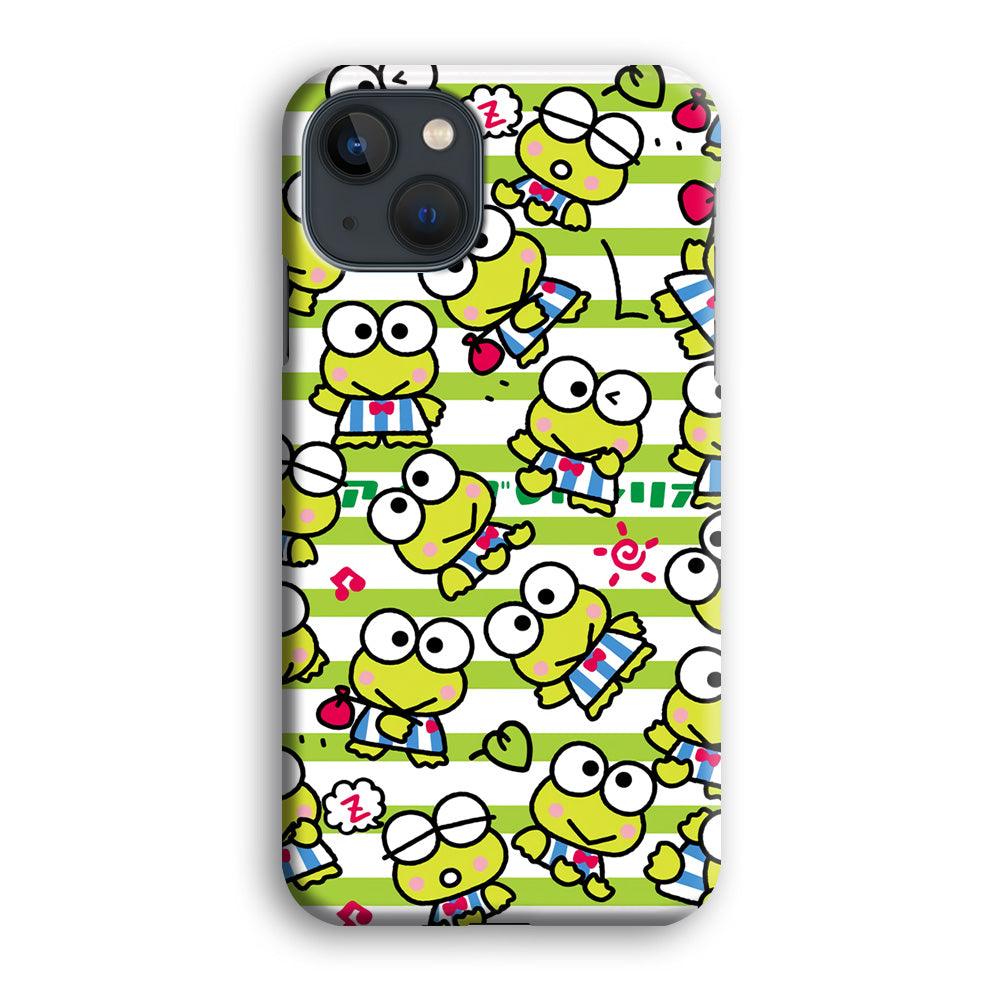 Keroppi Want to Vacation iPhone 15 Plus Case-Oxvistore