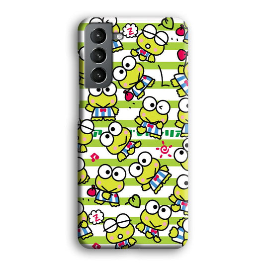 Keroppi Want to Vacation Samsung Galaxy S21 Plus Case-Oxvistore