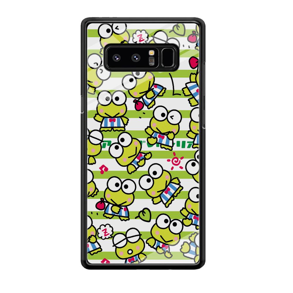 Keroppi Want to Vacation Samsung Galaxy Note 8 Case-Oxvistore