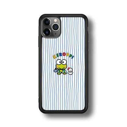 Keroppi Waving Line Wallpaper iPhone 11 Pro Case-Oxvistore